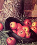 Still Life of Apples in a Hat Reproduction