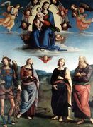 Madonna in Glory with the Child and Saints 1495-96 Reproduction