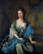 Portrait Of Joane, Wife Of Arthur Ayshford Reproduction