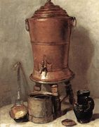 The Copper Drinking Fountain c. 1734 Reproduction