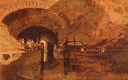 A Canal Tunnel Near Leeds Reproduction