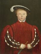 Portrait Of Edward, Prince Of Wales, Later King Edward VI (1537-1553) Reproduction