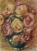 Vase De Roses Reproduction