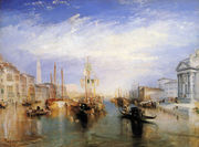 The Grand Canal, Venice 1835 Reproduction