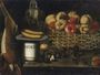 Still Life With Fruits And Vegetables In A Basket Reproduction