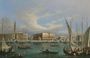 Venice, A View Of The Molo And The Doge's Palace From The Grand Canal Reproduction