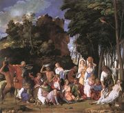 The Feast of the Gods 1514 Reproduction