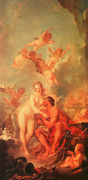 The Visit Of Venus To Vulcan Reproduction