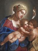 Madonna Con Bambino E San Giovannino Reproduction