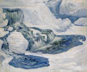 Falls In January Reproduction