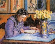 Woman Reading Reproduction