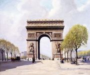 The Arc De Triomphe Reproduction