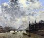 The Seine At Paris Reproduction