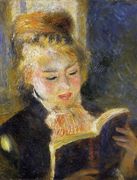 The Reader Aka Young Woman Reading A Book Reproduction