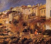 Terraces At Cagnes Reproduction