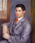 Young Man In A Red Tie Reproduction