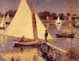 Sailboats At Argenteuil Reproduction