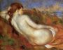 Reclining Nude (Pierre Auguste Renoir 1883) Reproduction