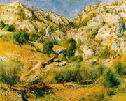 Rocky Craggs At L Estaque Reproduction