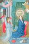 The Annunciation, miniature from the Norfolk Book of Hours Reproduction