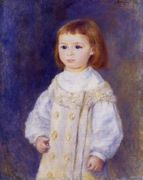 Child In A White Dress Aka Lucie Berard Reproduction