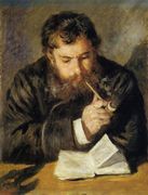 Claude Monet Aka The Reader Reproduction