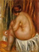 After Bathing (nude Study) Reproduction