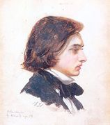 Self-Portrait 1850-51 Reproduction