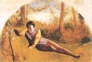 The Young Poet 1849 Reproduction