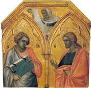 Carmine Altarpiece Saint Thomas and Saint James the Less Reproduction