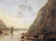 River-bank with Cows c. 1650 Reproduction