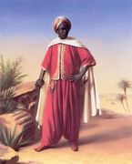 Portrait of an Arab Reproduction