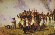 Napoleon I On The Borodino Hights 1897 Reproduction