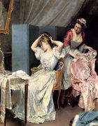 La Toilette Reproduction