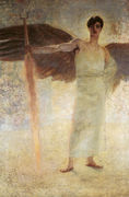 Angel with the Flaming Sword Reproduction