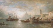 Venice at dawn Reproduction