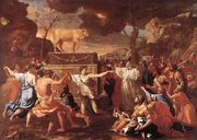 Adoration of the Golden Calf Reproduction