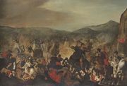 Scipio fighting at the Battle of Zama Reproduction