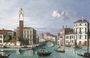 Venice The Grand Canal looking north-west towards S. Geremia and the entrance to the Cannaregio Reproduction