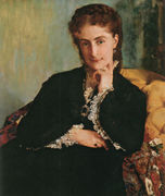 Portrait de Madame Louis Cézard (Portrait of Mrs. Louis Cézard) Reproduction