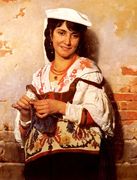 Jeune Fille Italienne (Italian Girl) Reproduction