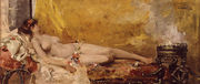 Bacante en reposo (Resting Bacchante) Reproduction