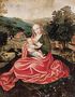 The Virgin And Child In A Landscape Reproduction