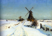 Vindmoue (A Windmill) Reproduction