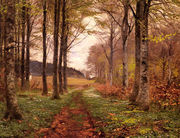 A Woodland Landscape Reproduction