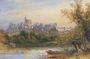 View of Windsor Castle from across the Thames Reproduction