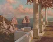 The Faraglioni Rocks, Capri Reproduction