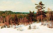 Winter - View over the Forest Reproduction