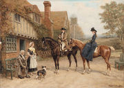 Outside the Inn Reproduction