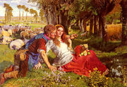 The Hireling Shepherd Reproduction